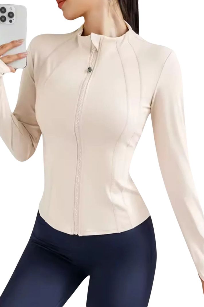 Chaqueta Mujer Deportiva Compresión. Ajustada Elástica Viral 509