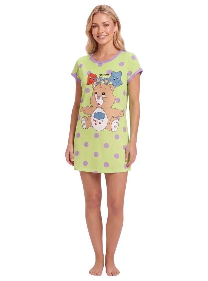 Pijama Mujer Verano Algodón Camisa De Dormir Juvenil 406