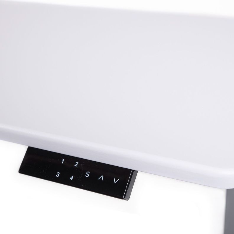 Escritorio eléctrico compacto Blanco-1