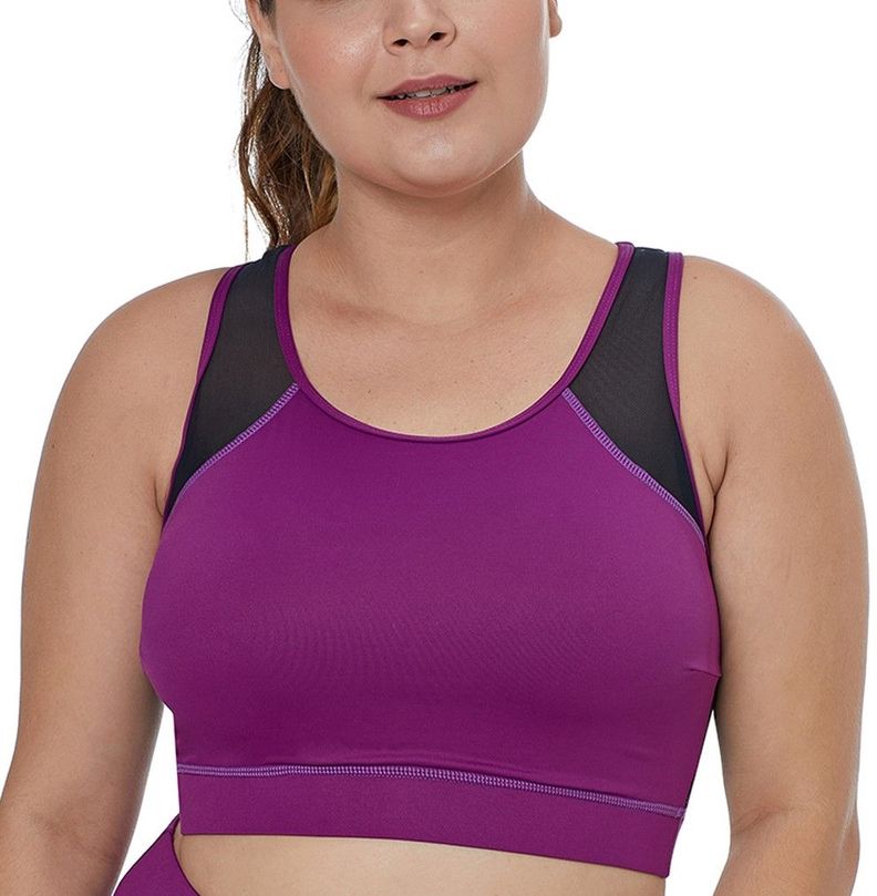 Sheer Top Peto Sosten Deportivo Control Gloriahoon Talla L-0