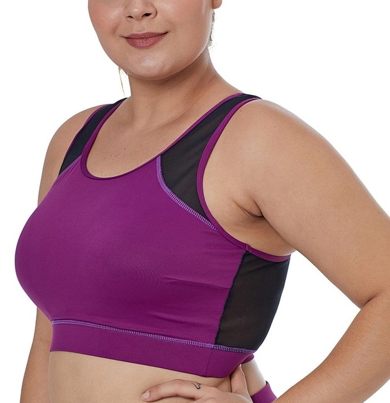 Sheer Top Peto Sosten Deportivo Control Gloriahoon Talla L-2