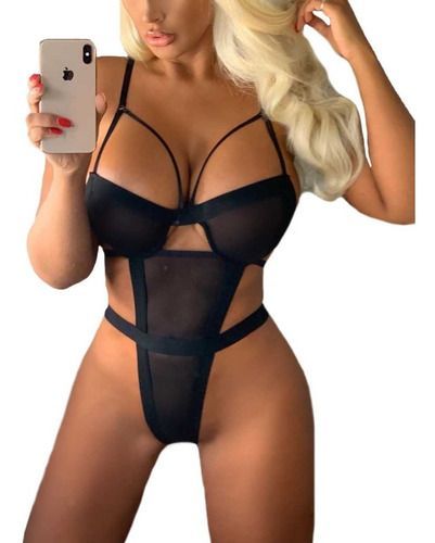 Tonight Body Baby Doll Sexy Lencería Erótica Gloriahoon-5