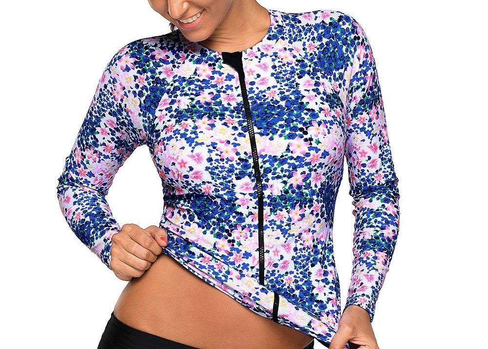 Traje De Baño Sexy Top Tankini Parte De Arriba Surf Gloriahoon-2