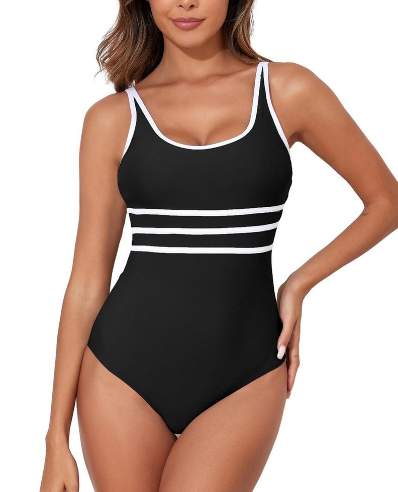 Traje De Baño Block Mujer Gloriahoon-0