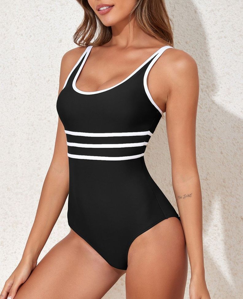 Traje De Baño Block Mujer Gloriahoon-1
