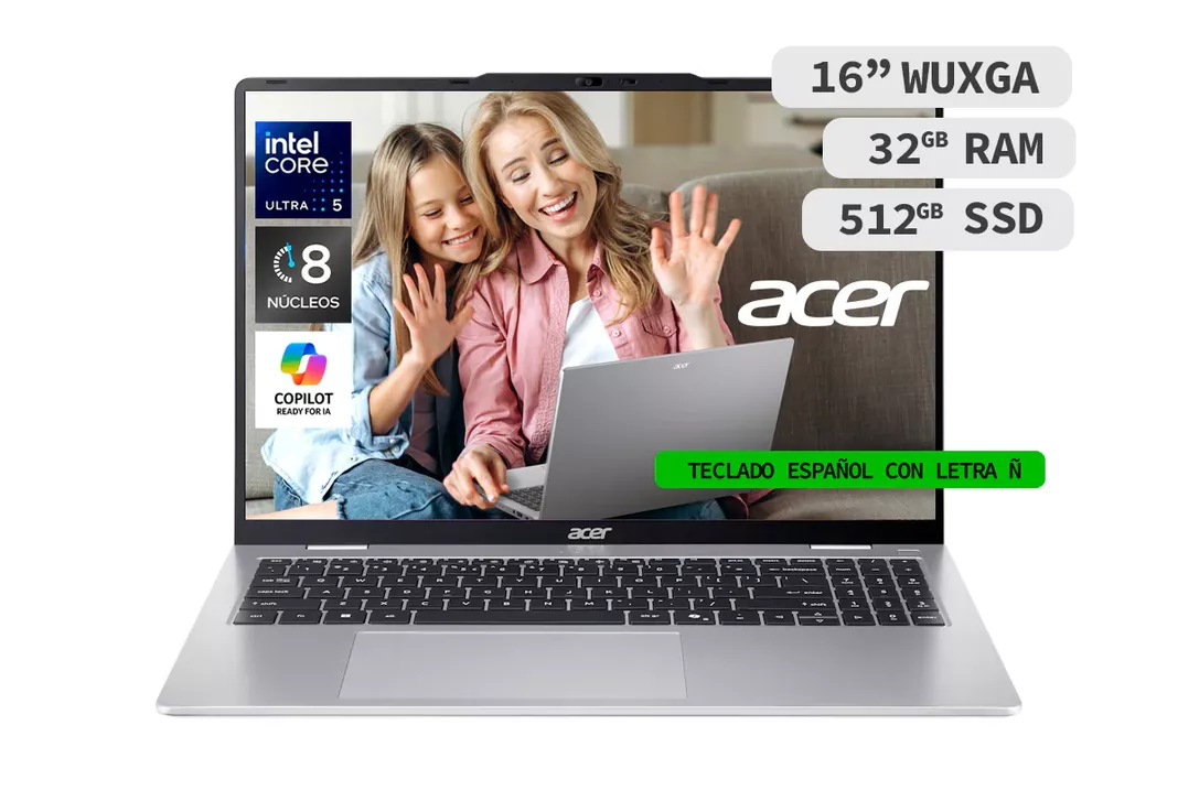 Notebook ACER AL16-53P-578Y-2 | Intel® Core™ Ultra 5 | 32GB RAM