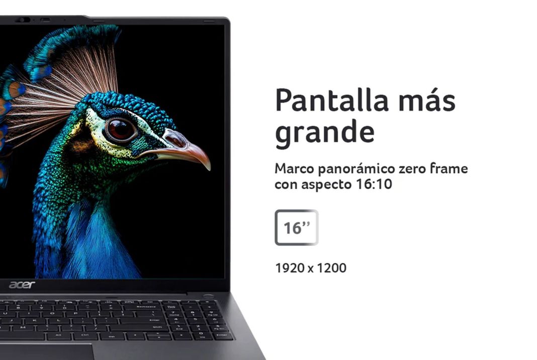 Acer Aspire Lite AL16-31P-36HW-2 / Intel® Core™ i3 8 Núcleos / 8GB RAM / 512GB SSD / 16 Pulgadas WU-5