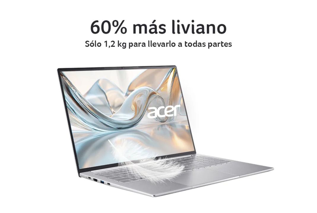 Notebook Acer Swift Lite SFL16-51M-71HH-1 / Intel Core Ultra 7 155U / Disco 1TB SSD / 16 GB -3