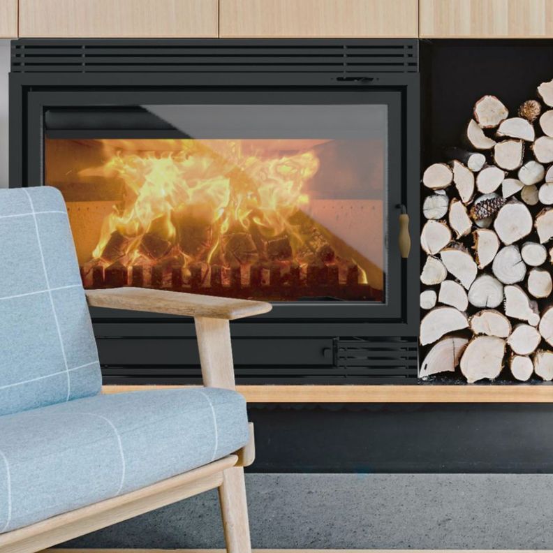 Calefactor Bosca A Leña Chimenea 850 27 Kw-2