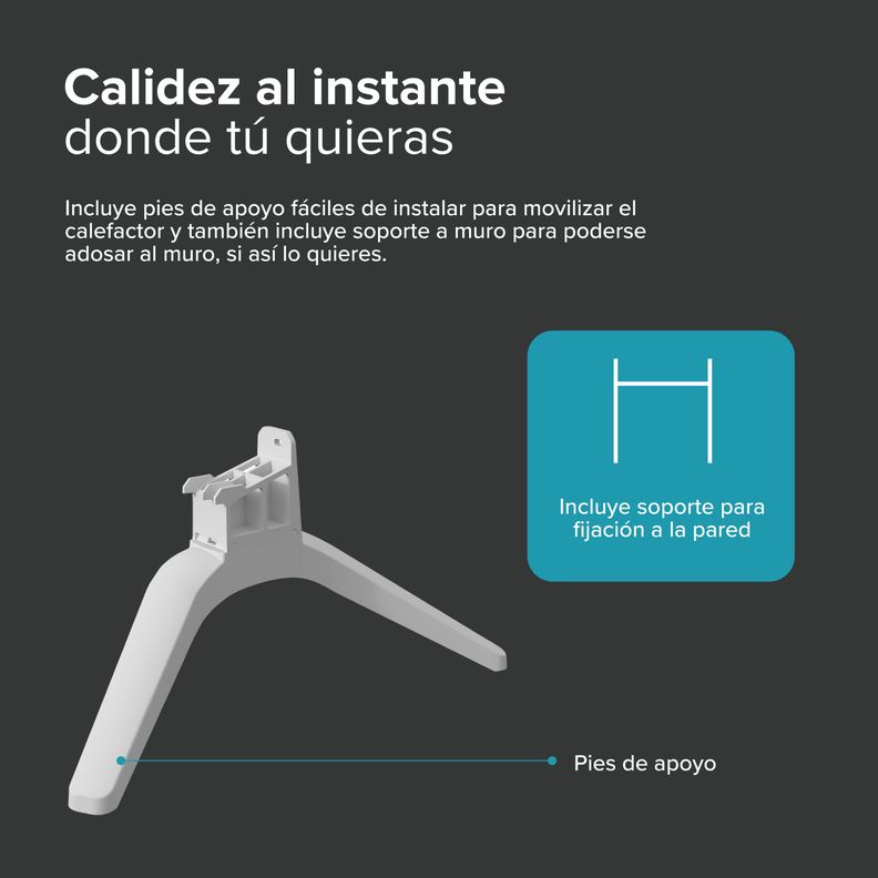 Calefactor Electrico Atlantic Solius 1500 Radiante-6