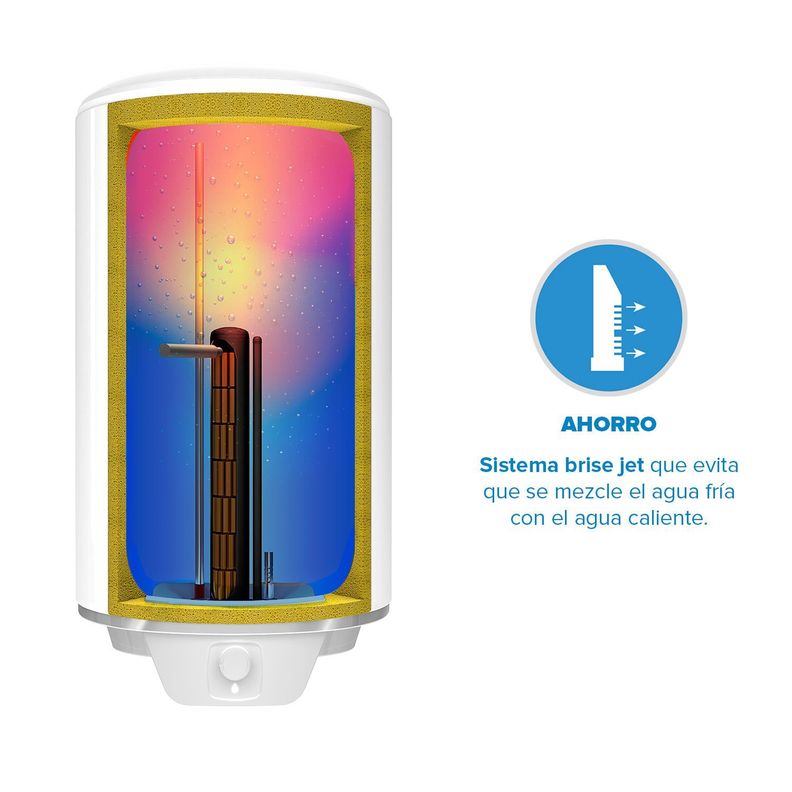 Termo Eléctrico Atlantic Steatite 100 litros-5