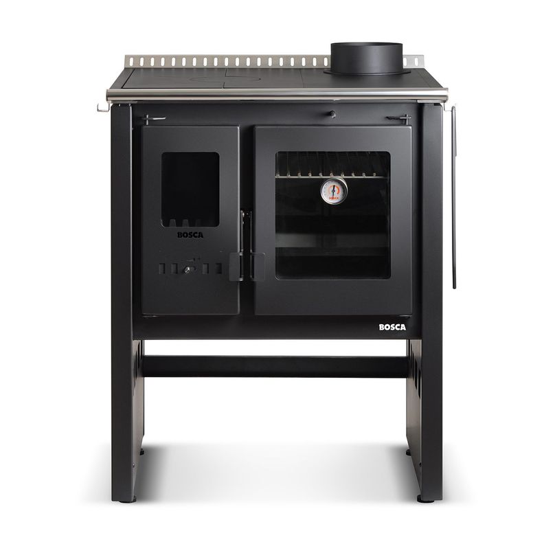 Cocina a Leña Bosca Ares 70 Charcoal-0