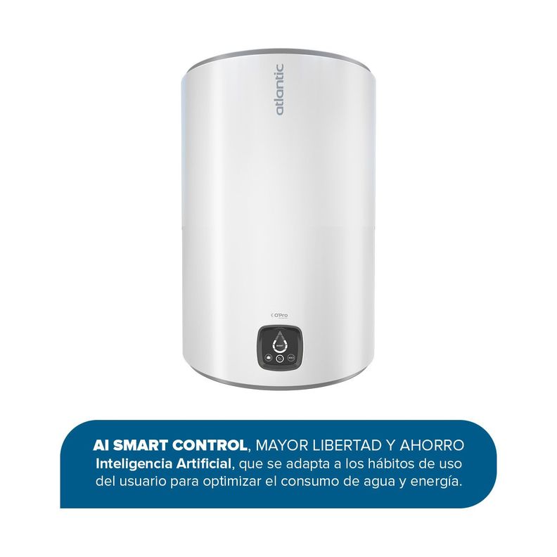 Termo Eléctrico Atlantic Genius 80 litros-1