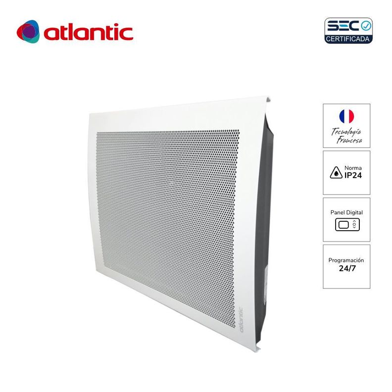 Calefactor Electrico Atlantic New Solius 750w Radiante-2