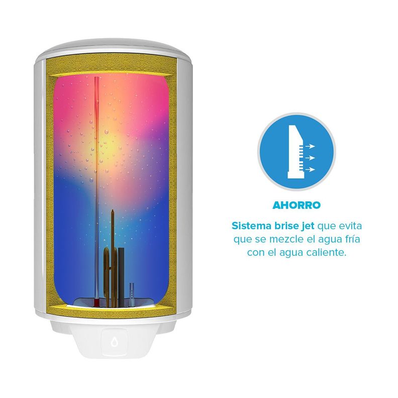 Termo Eléctrico Atlantic Opro+ 80 litros-4