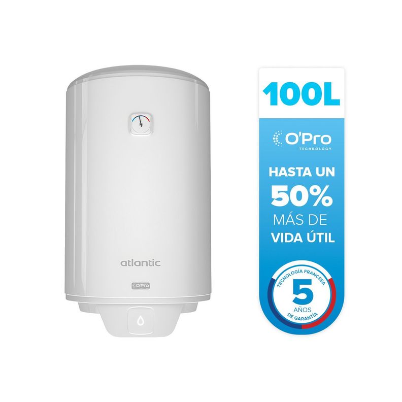 Termo Eléctrico Atlantic Opro+ 100 litros-0