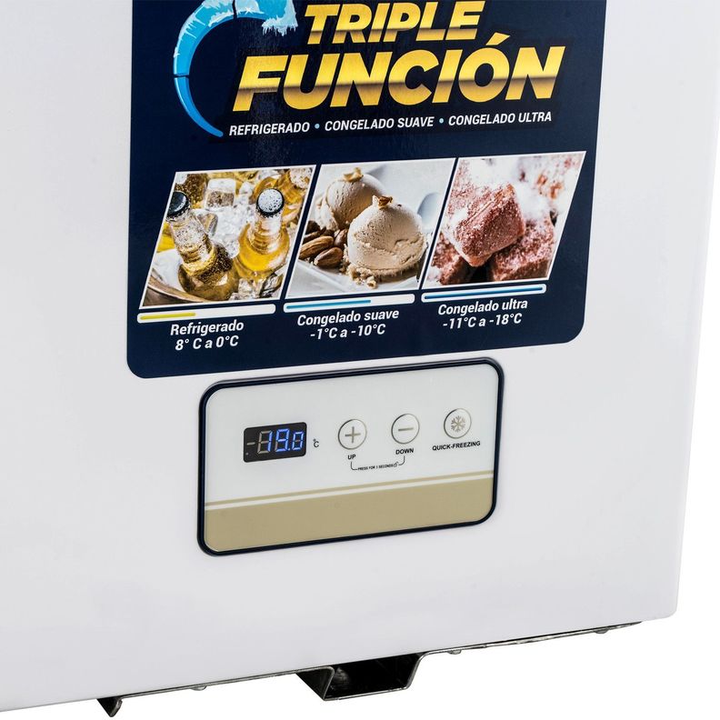 Conservadora Tapa Dura 520 lts BLUE-PRIME-5
