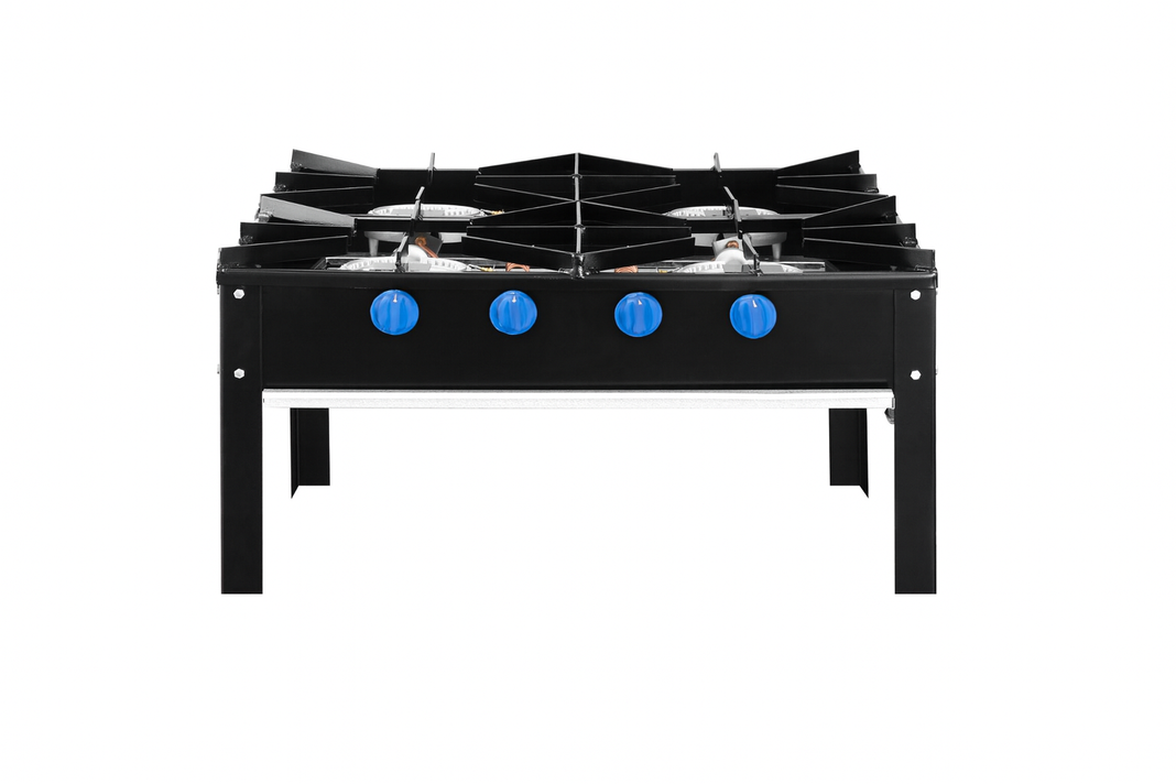 ANAFE ECO 4 QUEMADORES BAJO GLP Negro