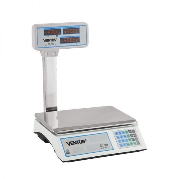 BALANZA DIGITAL 40 KG VISOR AEREO B-40VA-4