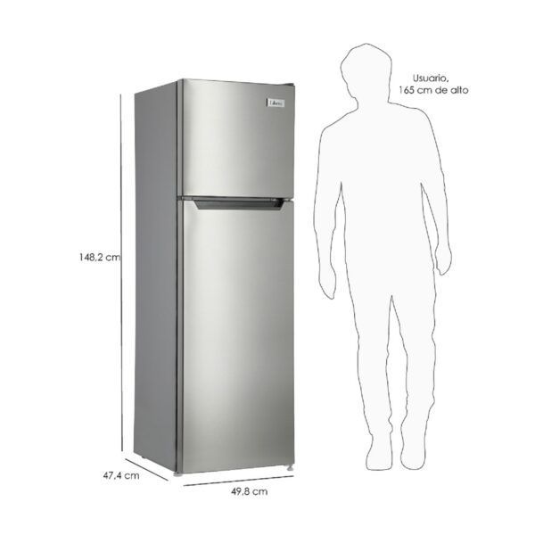 REFRIGERADOR FRIO DIRECTO LRT-200DFI-2