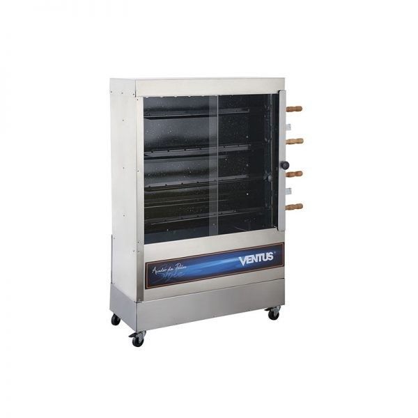 VENTUS ASADOR DE POLLO 4 ESP.QUEM.TUBULAR PR-623N-2