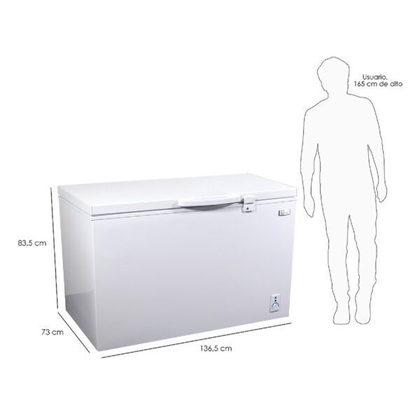 FREEZER HORIZONTAL LFH-400B-2