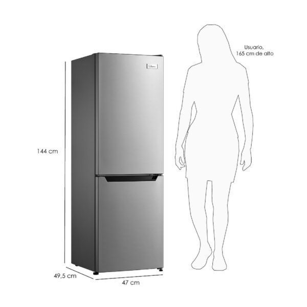 REFRIG FRIO DIRECTO LRB-180DFI INOX-3