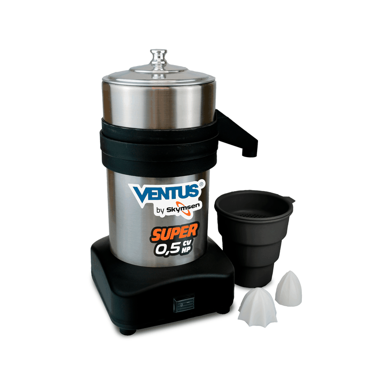 Ventus by Skymsen Exprimidor de Citricos Super-N Inoxidable Gris
