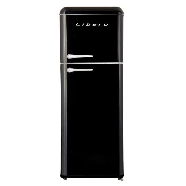 REFRIGERADOR RETRO LRT-210DFNR NEGRO-0