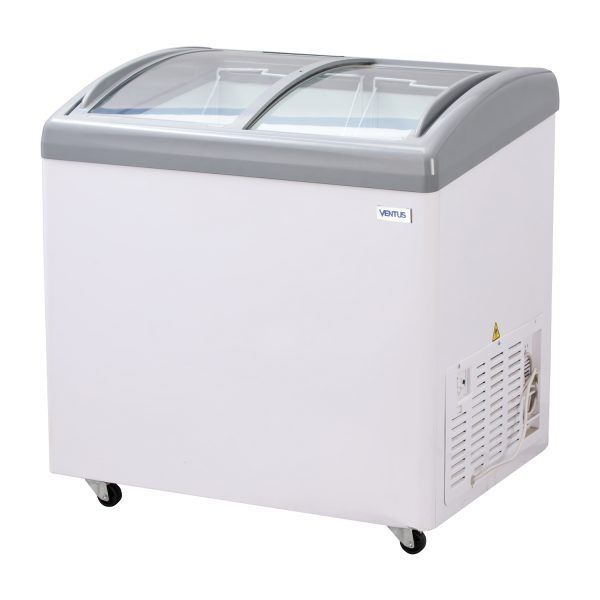 CONSERVADORA / FREEZER TAPA VIDRIO CURVO CTV-260C-2