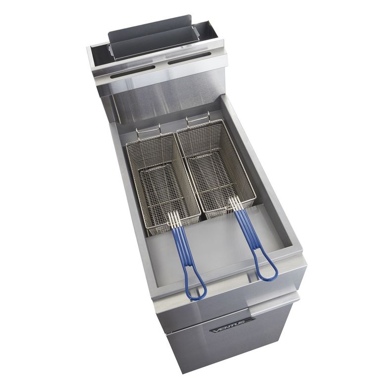 FREIDORA INDUSTRIAL GLP 2 CANASTOS VFP-18 PRO-4
