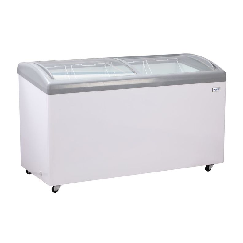CONSERVADORA / FREEZER TAPA VIDRIO CURVO CTV-460C-1