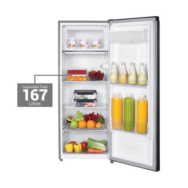 REFRIGERADOR MONOPUERTA FRIO DIRECTO 167 LTS LRM-178DFIW-0