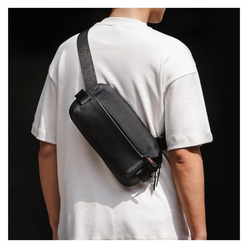 Tomtoc Bolso Sling Explorer-T21 S NS/ iPad Mini Negro-2