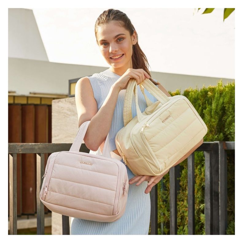 Bagsmart Neceser Multifuncional Zora Spacesaver 4 en 1 - Beige-2