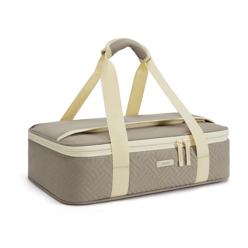 Tourit Bolsa Termica Comida 23x33cm Impermeable Camel