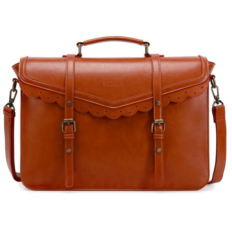 Ecosusi Maletín LOVE vintage - camel-0