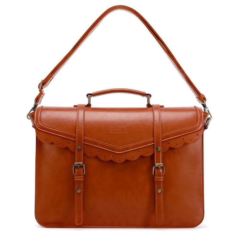 Ecosusi Maletín LOVE vintage - camel-2