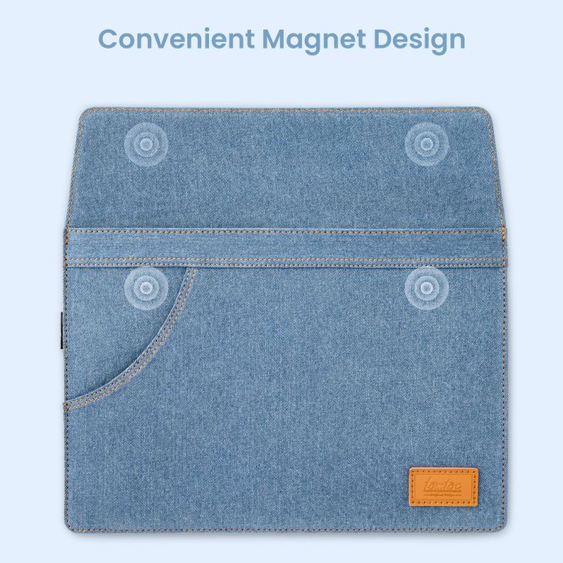 Tomtoc H26 Bolso Denim Para Macbook AIR/Pro de 13''-2