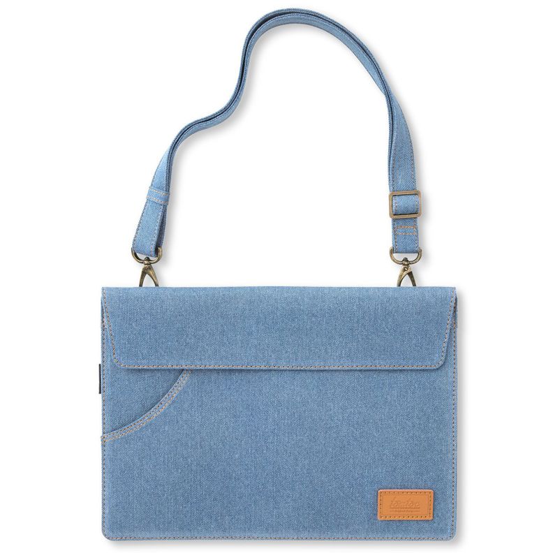 Tomtoc H26 Bolso Denim Para Macbook AIR/Pro de 13''-0