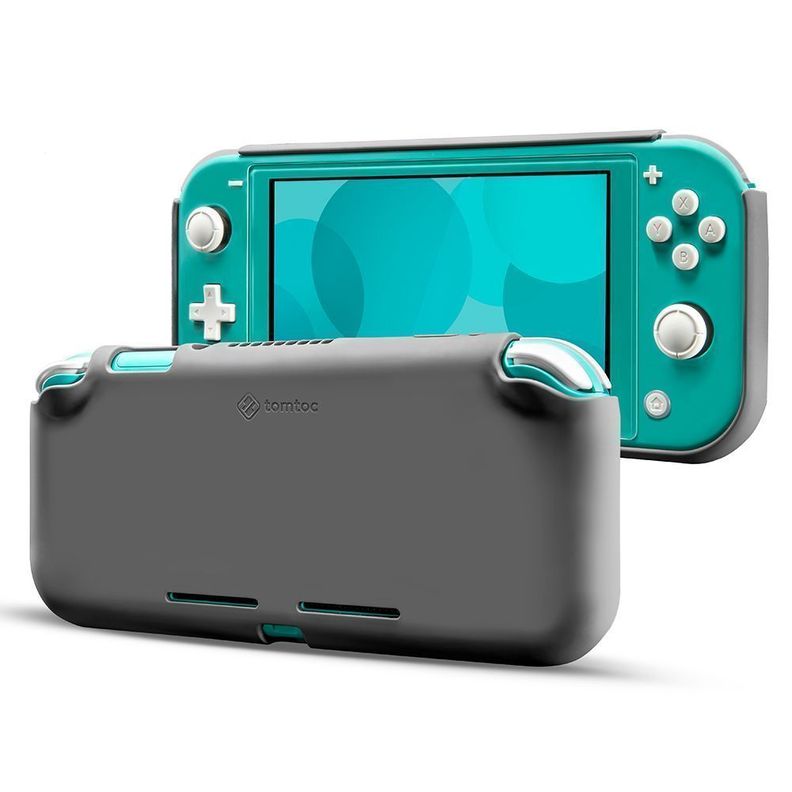 Tomtoc - Caracasa De Silicona Para Nintendo Switch Lite- Gris-1