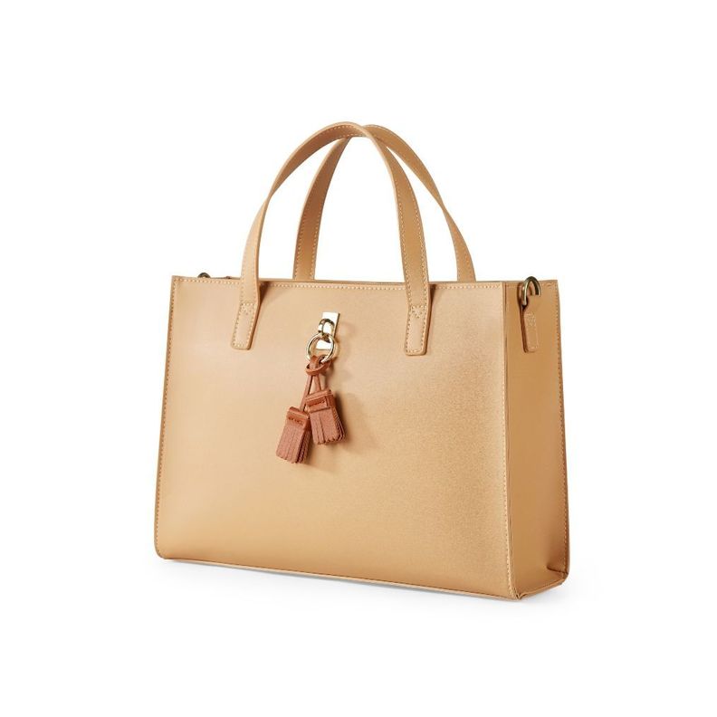 Ecosusi Bolso y Bandolera CLASSIC para Notebook y Tablet de 11.6 Beige