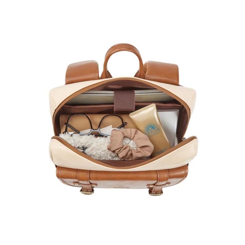 Ecosusi Mochila Scarlett para Notebook 15,6” - Beige Café-6