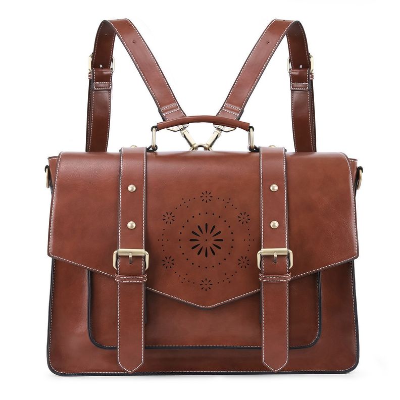 Ecosusi Maletín & mochila CLASSIC  para laptop 15.6" - café-1