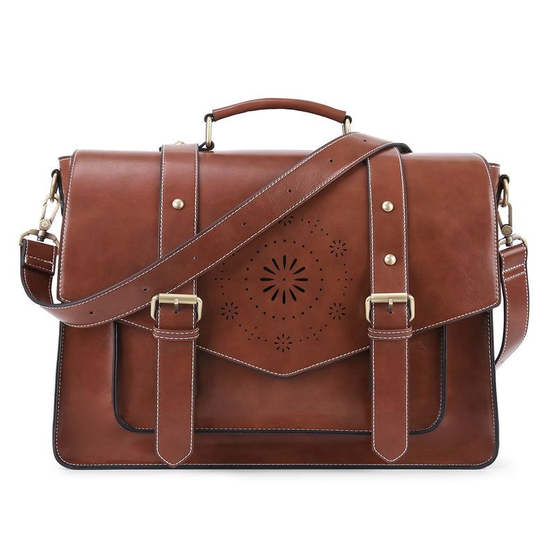 Ecosusi Maletín & mochila CLASSIC  para laptop 15.6" - café-2