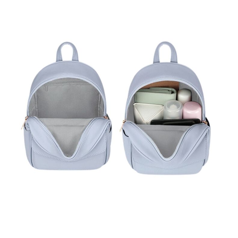 Ecosusi Mini Mochila con Lazo - Celeste-4