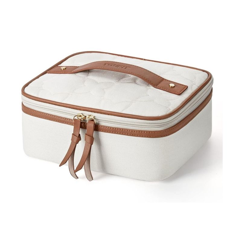 Tourit Lonchera Térmica Portátil 5L - Marrón y Beige-0