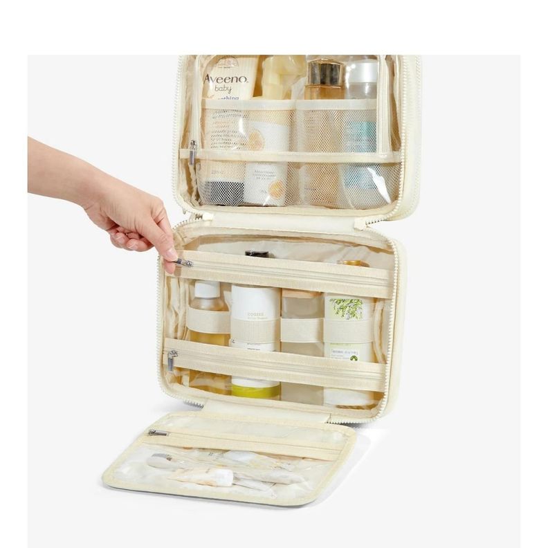 Bagsmart Neceser Multifuncional Spacesaver Puffy Grande - Beige-7