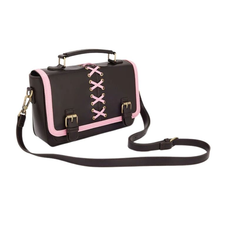 Ecosusi Bolso Mensajero Victoria iPad Mini 7,9"- Rosa Café-1