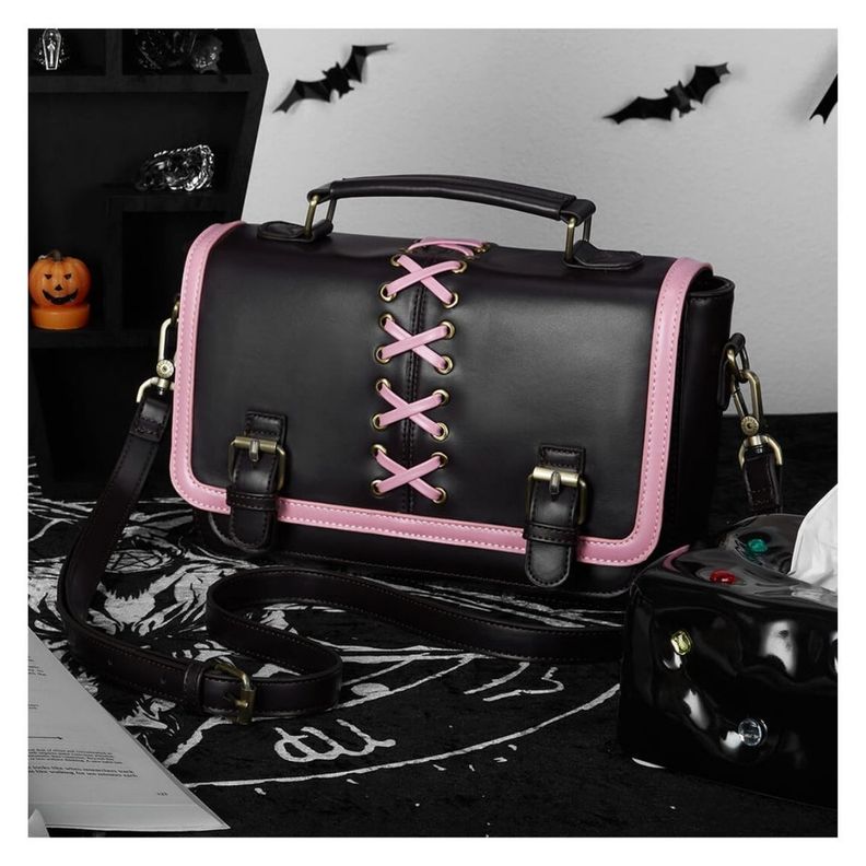 Ecosusi Bolso Mensajero Victoria iPad Mini 7,9"- Rosa Café-2
